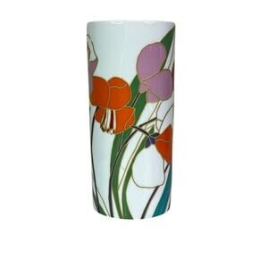 Rosenthal Studio Line porcelain by Wolf Bauer in Germany 1970 MCM vase